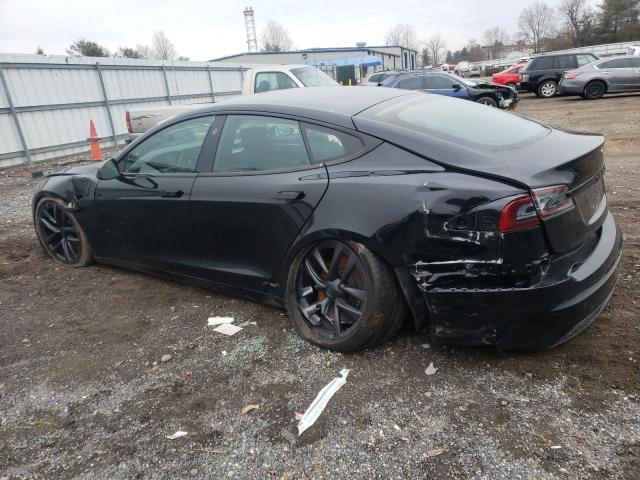 5YJSA1E53MF429396 - 2021 TESLA MODEL S Սև լուսանկար 2