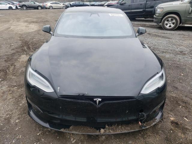 5YJSA1E53MF429396 - 2021 TESLA MODEL S Սև լուսանկար 5