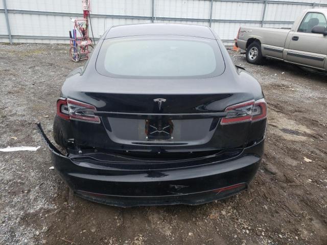 5YJSA1E53MF429396 - 2021 TESLA MODEL S Սև լուսանկար 6