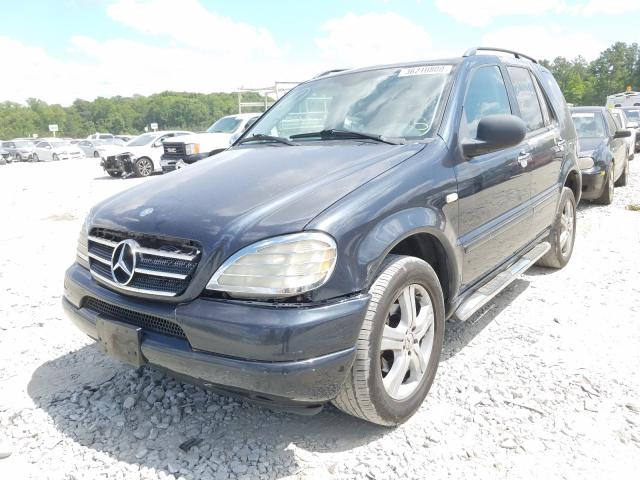 4JGAB54E01A226676 - 2001 MERCEDES-BENZ ML 320  photo 2