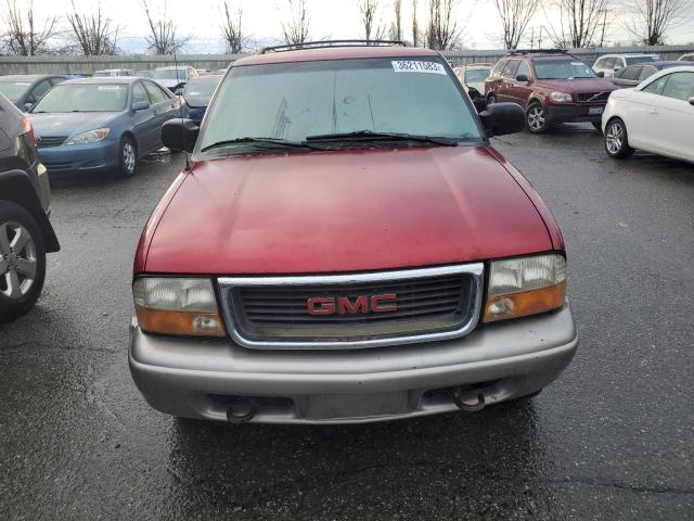 1GKDT13W5Y2388443 - 2000 GMC JIMMY / EN MAROON photo 5