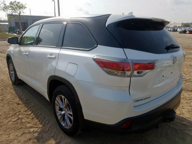 5TDJKRFH1FS213612 - 2015 TOYOTA HIGHLANDER XLE  ფოტო 3