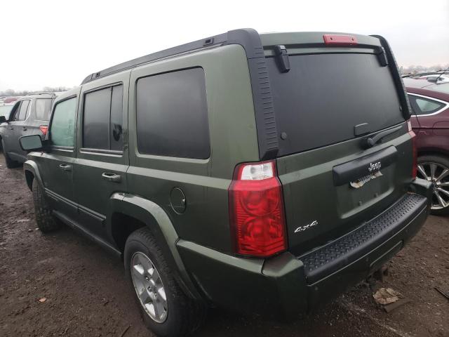 1J8HG48K87C669033 - 2007 JEEP COMMANDER GREEN photo 2