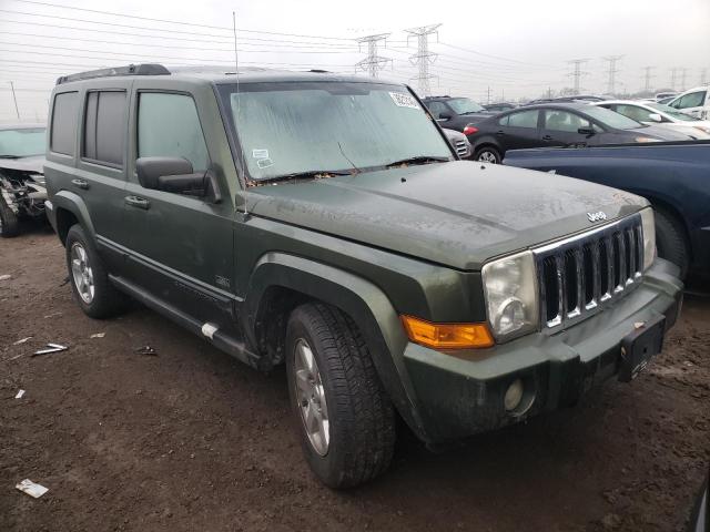 1J8HG48K87C669033 - 2007 JEEP COMMANDER GREEN photo 4