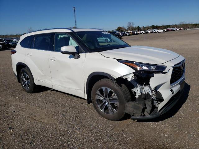 5TDHZRBH5LS050779 - 2020 TOYOTA HIGHLANDER XLE Blanc photo 4