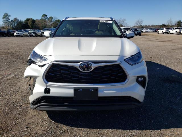 5TDHZRBH5LS050779 - 2020 TOYOTA HIGHLANDER XLE Blanc photo 5