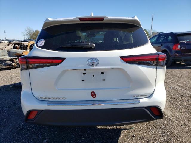 5TDHZRBH5LS050779 - 2020 TOYOTA HIGHLANDER XLE WHITE photo 6