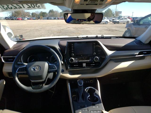 5TDHZRBH5LS050779 - 2020 TOYOTA HIGHLANDER XLE Blanc photo 8