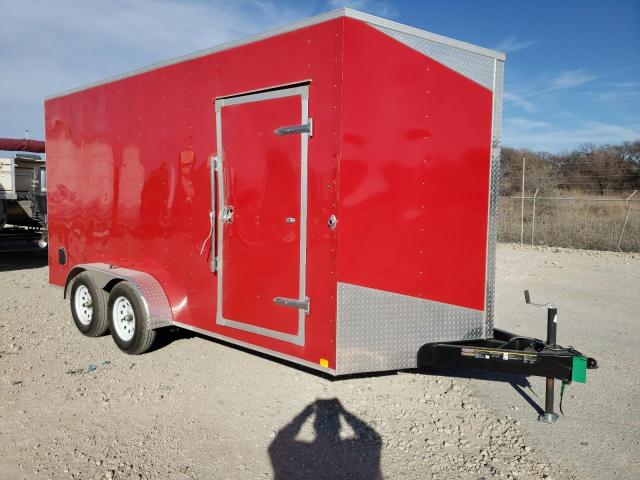 4YMBC1628MT051665 - 2021 CARR TRAILER RED photo 1