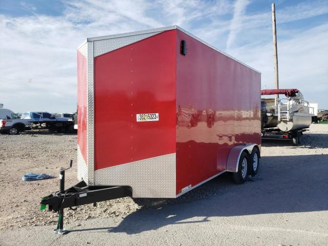 4YMBC1628MT051665 - 2021 CARR TRAILER RED photo 2
