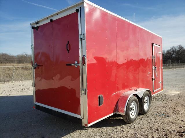 4YMBC1628MT051665 - 2021 CARR TRAILER RED photo 4