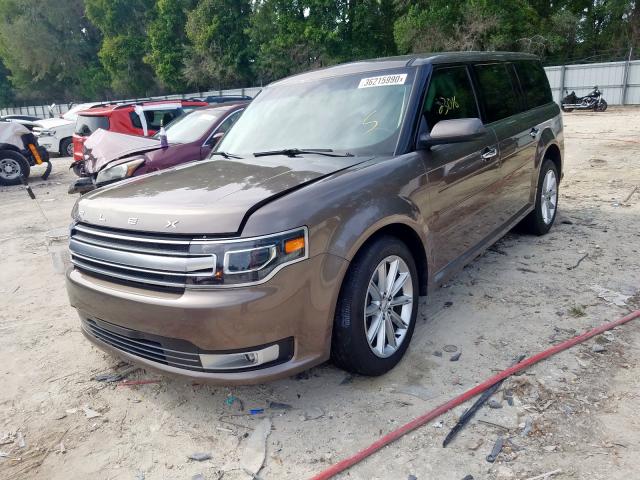 2FMGK5D84KBA02790 - 2019 FORD FLEX LIMITED  photo 2