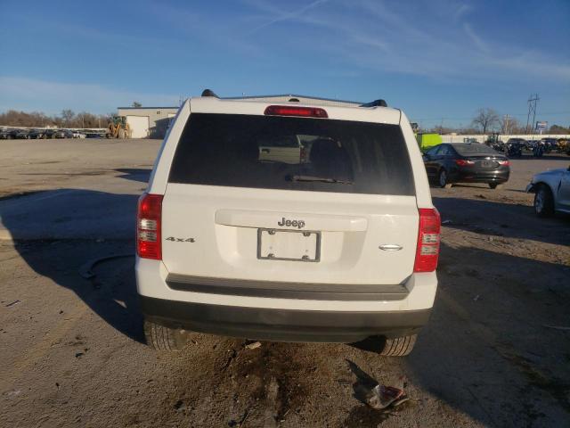 1C4NJRFB6CD696411 - 2012 JEEP PATRIOT LATITUDE WHITE photo 6