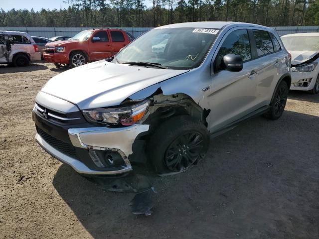 JA4AP3AU7JZ027884 - 2018 MITSUBISHI OUTLANDER ES SILVER photo 1