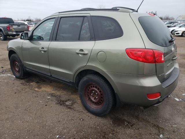 5NMSG13E29H331029 - 2009 HYUNDAI SANTA FE GL GREEN photo 2