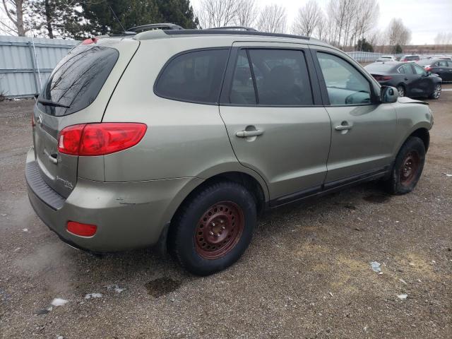 5NMSG13E29H331029 - 2009 HYUNDAI SANTA FE GL GREEN photo 3