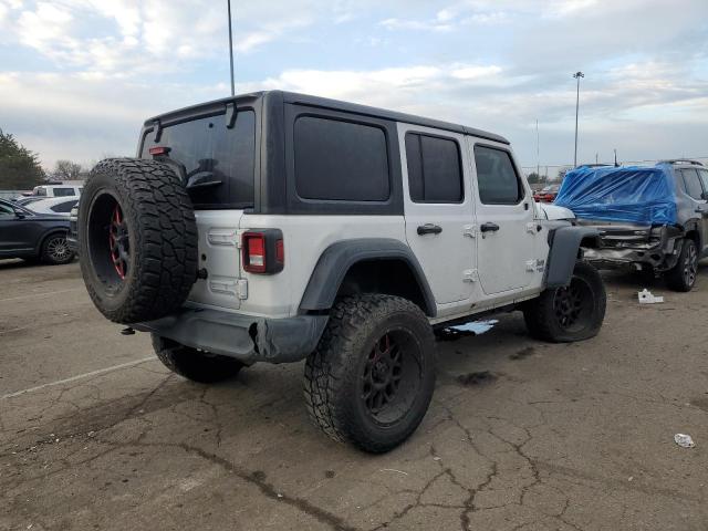 1C4HJXDG4JW290273 - 2018 JEEP WRANGLER U SPORT თეთრი ფოტო 3