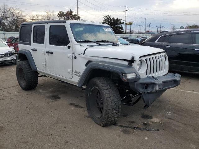 1C4HJXDG4JW290273 - 2018 JEEP WRANGLER U SPORT თეთრი ფოტო 4