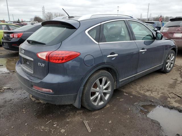 JN1AJ0HR6AM752058 - 2010 INFINITI EX35 BASE ლურჯი ფოტო 3