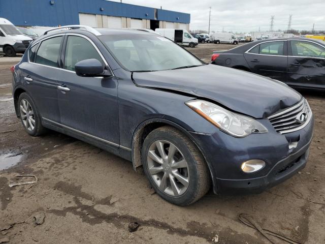 JN1AJ0HR6AM752058 - 2010 INFINITI EX35 BASE ლურჯი ფოტო 4