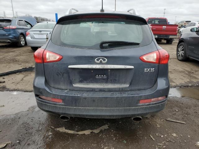 JN1AJ0HR6AM752058 - 2010 INFINITI EX35 BASE BLUE photo 6