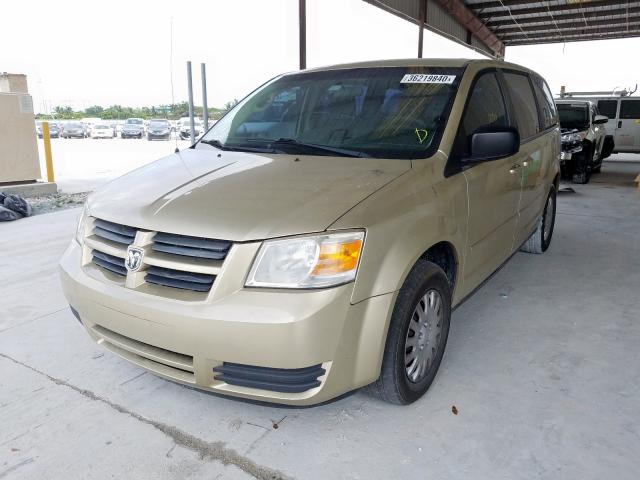 2D4RN4DE6AR446864 - 2010 DODGE GRAND CARAVAN SE  photo 2