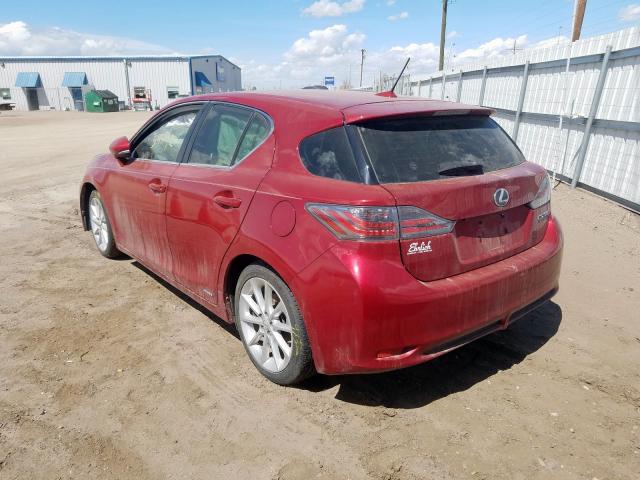 JTHKD5BH8D2127732 - 2013 LEXUS CT 200  photo 3