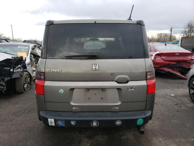 5J6YH28757L005965 - 2007 HONDA ELEMENT EX BROWN photo 6