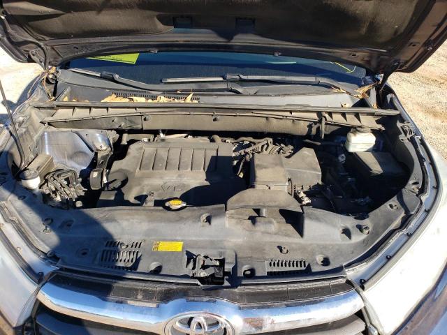 5TDKKRFH1ES011467 - 2014 TOYOTA HIGHLANDER XLE ლურჯი ფოტო 12
