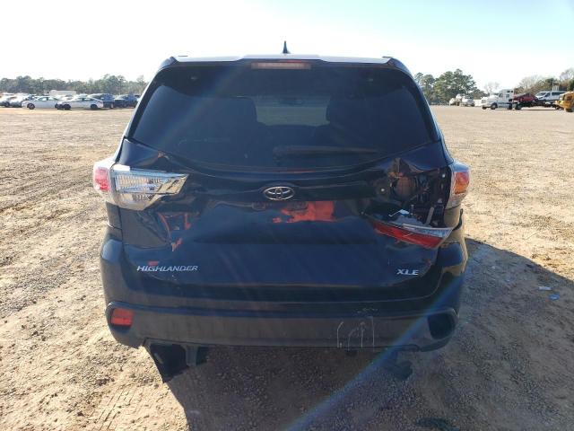 5TDKKRFH1ES011467 - 2014 TOYOTA HIGHLANDER XLE ლურჯი ფოტო 6