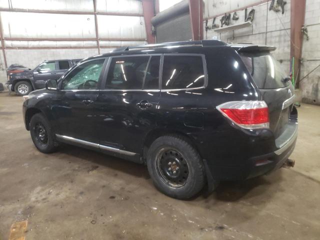 5TDBK3EH3DS247342 - 2013 TOYOTA HIGHLANDER BASE BLACK photo 2