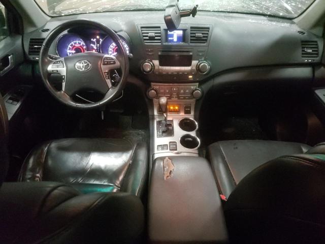 5TDBK3EH3DS247342 - 2013 TOYOTA HIGHLANDER BASE Noir photo 8