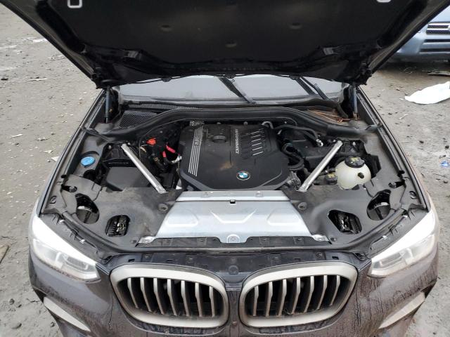 5UXTY9C02M9F47957 - 2021 BMW X3 XDRIVEM40I შავი ფოტო 11