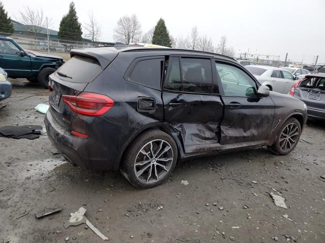 5UXTY9C02M9F47957 - 2021 BMW X3 XDRIVEM40I შავი ფოტო 3