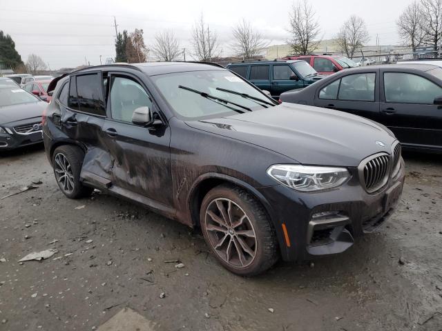 5UXTY9C02M9F47957 - 2021 BMW X3 XDRIVEM40I BLACK photo 4