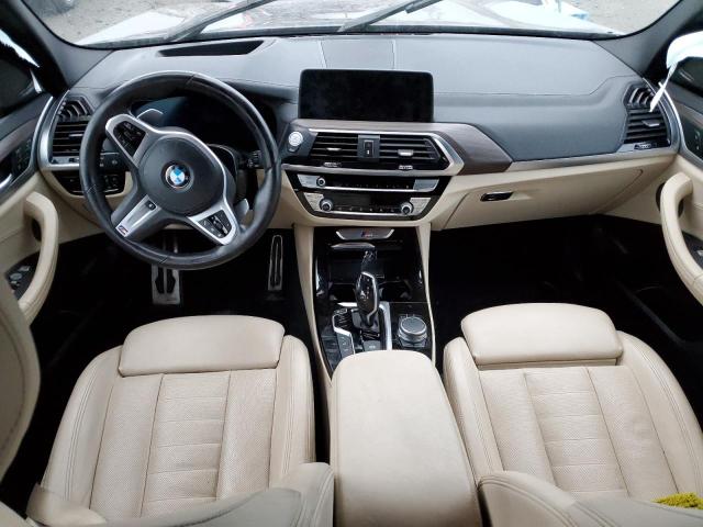 5UXTY9C02M9F47957 - 2021 BMW X3 XDRIVEM40I შავი ფოტო 8