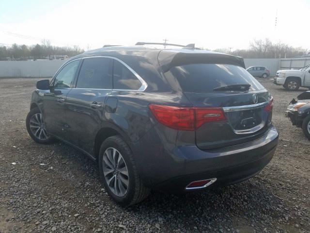 5FRYD4H48FB027848 - 2015 ACURA MDX TECHNOLOGY  照片 3