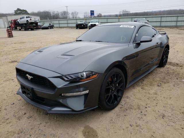 1FA6P8TH4J5180244 - 2018 FORD MUSTANG CHARCOAL photo 2