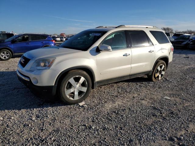 1GKKRSEDXBJ285782 - 2011 GMC ACADIA SLT-2 WHITE photo 1