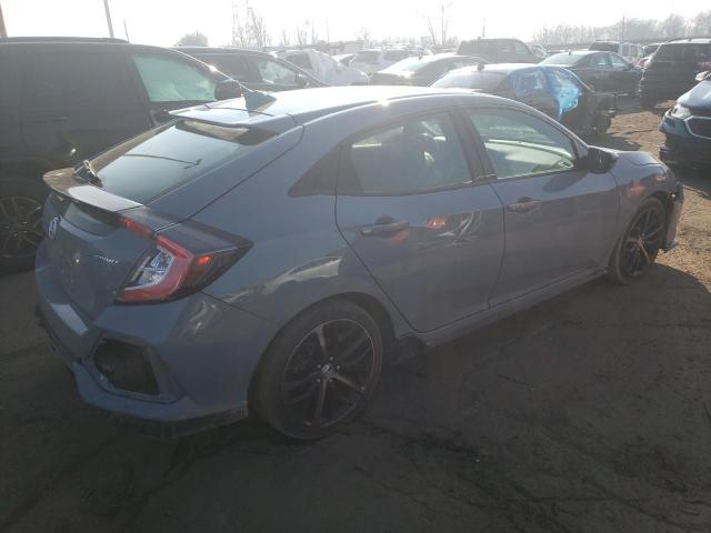 SHHFK7H4XLU204796 - 2020 HONDA CIVIC SPORT 灰色 照片 3