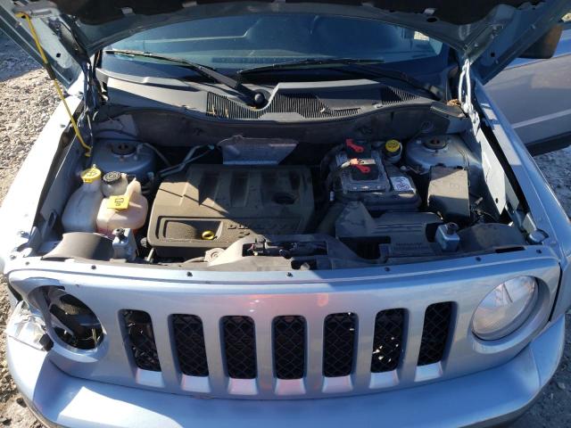 1C4NJRFB4ED555095 - 2014 JEEP PATRIOT LATITUDE BLUE photo 11