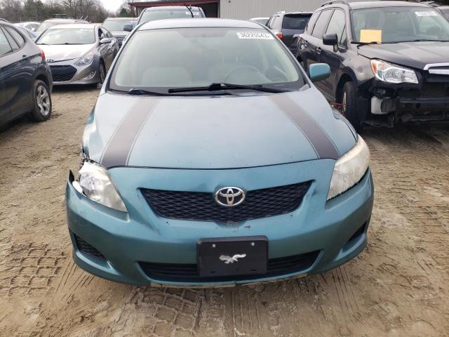 2T1BU4EE1AC238231 - 2010 TOYOTA COROLLA BASE TEAL photo 5