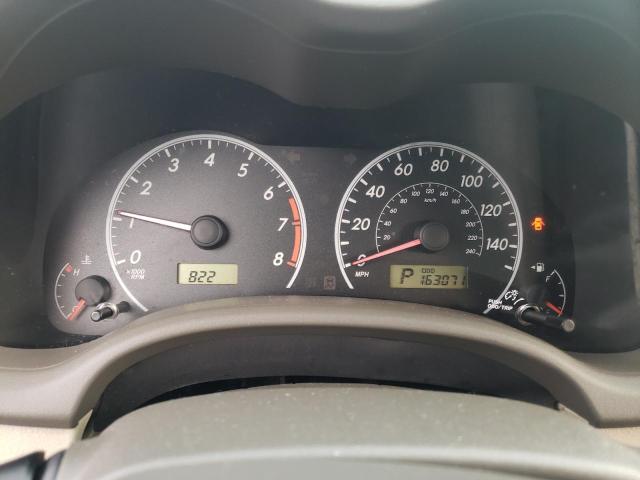 2T1BU4EE1AC238231 - 2010 TOYOTA COROLLA BASE TEAL photo 9