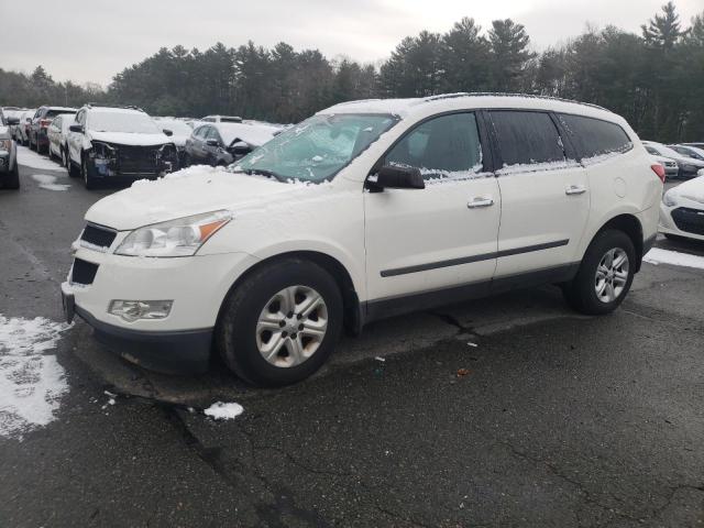 1GNKVFED7BJ419413 - 2011 CHEVROLET TRAVERSE LS WHITE photo 1