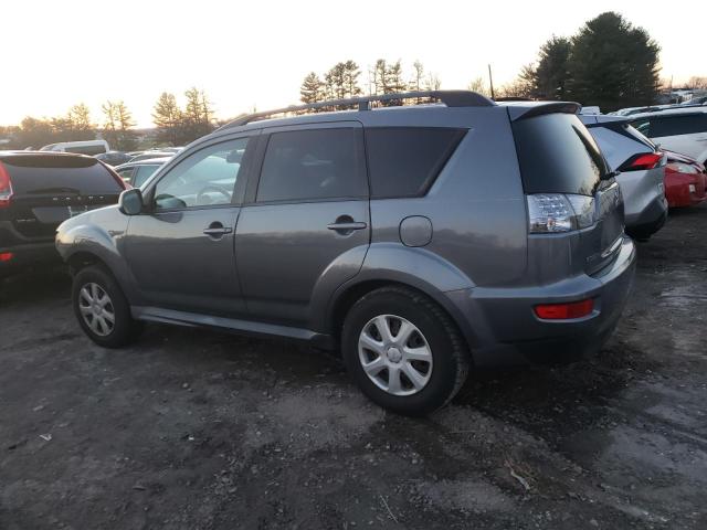 JA4AS2AW6CU003912 - 2012 MITSUBISHI OUTLANDER ES ნაცრისფერი ფოტო 2
