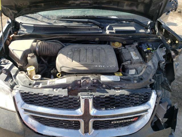 2C4RDGBG7FR625296 - 2015 DODGE GRAND CARA SE BLACK photo 12