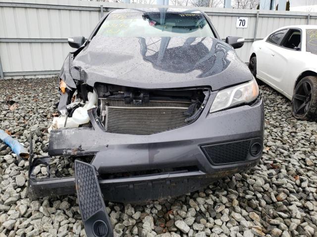 5J8TB3H37FL005194 - 2015 ACURA RDX CHARCOAL photo 11