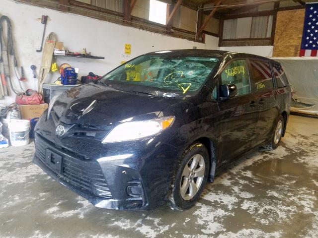 5TDZZ3DC7KS992172 - 2019 TOYOTA SIENNA  photo 2