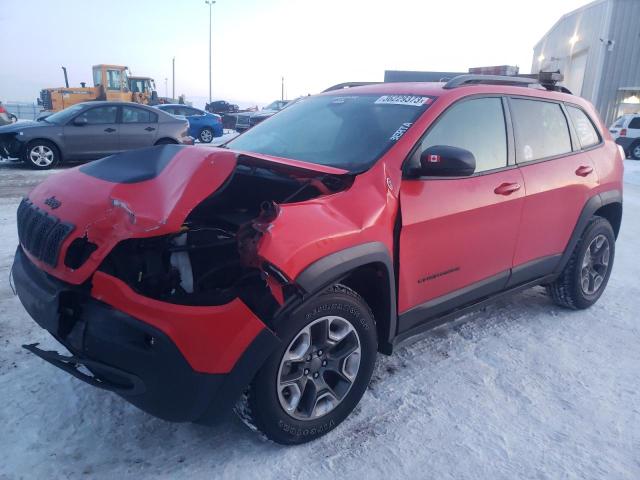 1C4PJMBX4KD148497 - 2019 JEEP CHEROKEE TRAILHAWK RED photo 1