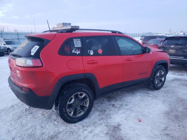 1C4PJMBX4KD148497 - 2019 JEEP CHEROKEE TRAILHAWK RED photo 3